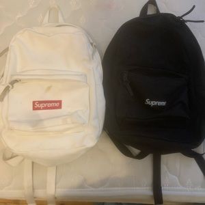 Supreme canvas backpack